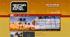 Desktop Screenshot of georgesmeatmarkethilo.com